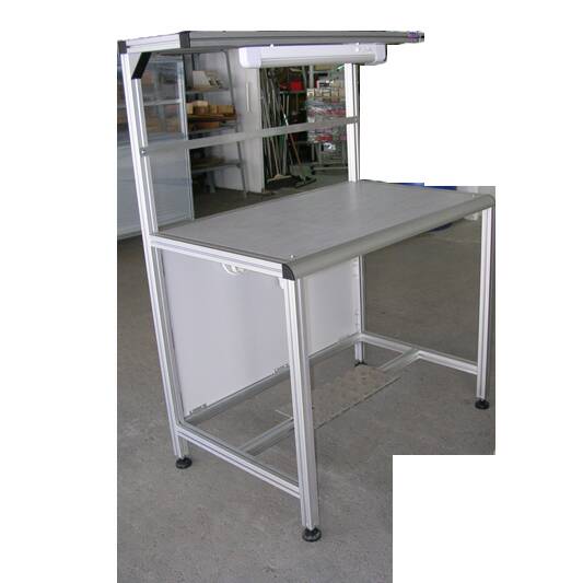 שולחן HPL - G series מבנה אלומיניום אנודייז – תמונה 2
