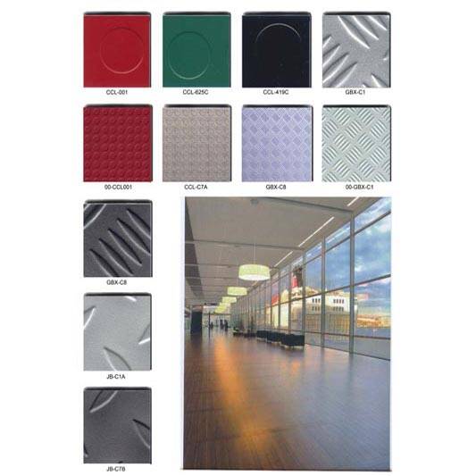 anti-slip2 חיפוי רצפה Vinyl נגד החלקה