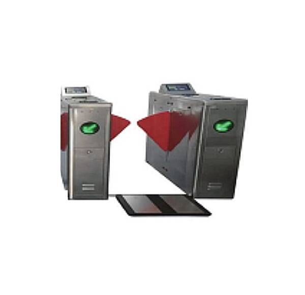 בקרת כניסה 2 כנפיים מעבר בודד בקרת כניסה 2 כנפיים מעבר בודד