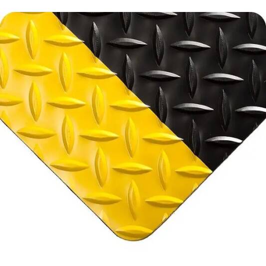 משטח דריכה מבודד חשמל שחור צהוב משטח דריכה מבודד חשמל שחור צהוב
