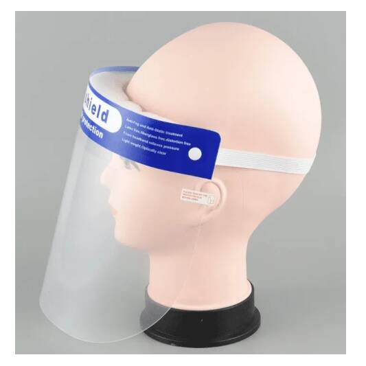 מגן פנים - שקוף נגד התזות מגן פנים - מגן פנים שקוף נגד התזות