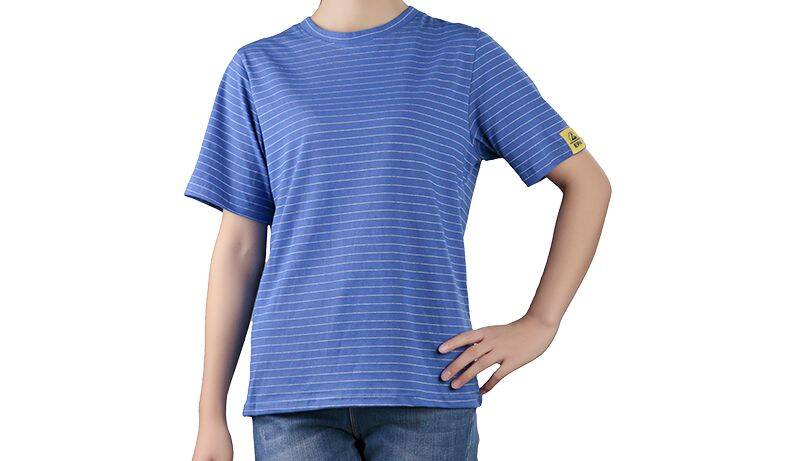 חולצת טי שירט אנטי סטטית חולצת טי שירט אנטי סטטית