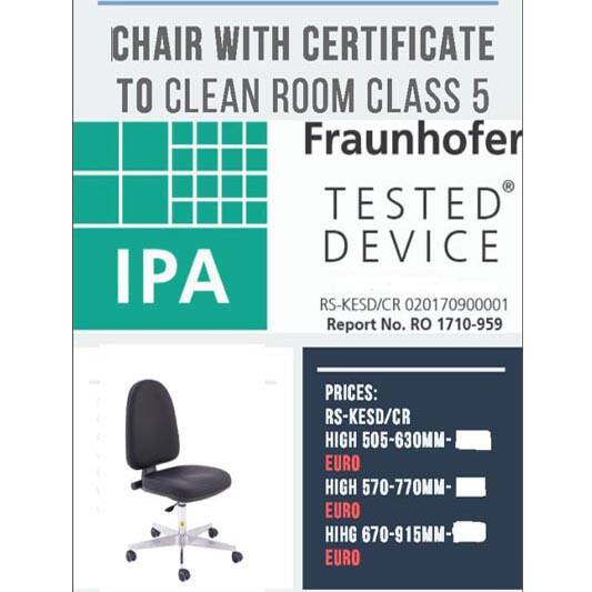 כסא אנטי סטטי לחדר נקי Vinyl כסא אנטי סטטי לחדר נקי Vinyl