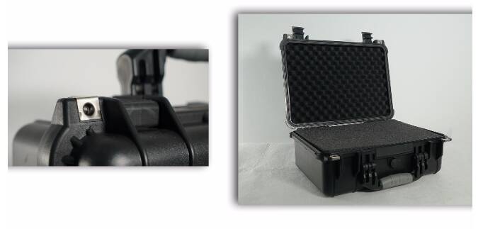 מזוודה מוקשחת למכשור רפואי מזוודה מוקשחת למכשור רפואי