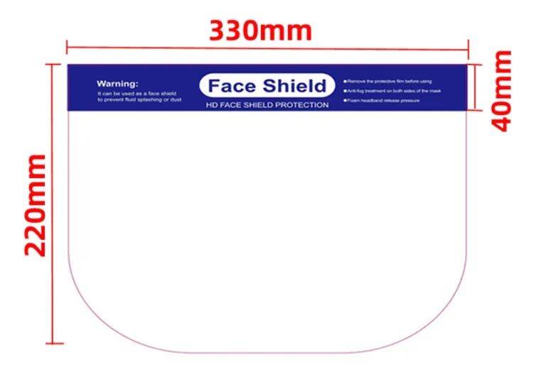 מגן פנים נגד התזות מגן פנים נגד התזות