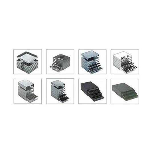 מגירות אחסון וחוצצים