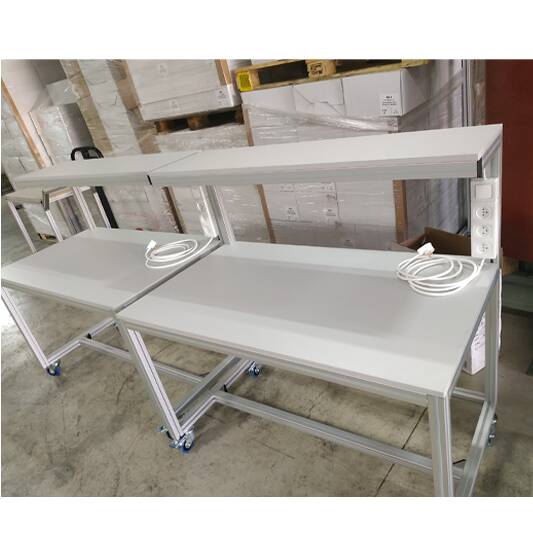 שולחן HPL - G series מבנה אלומיניום אנודייז – תמונה 3