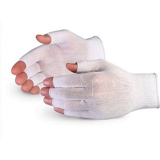 Nylon_glove_liner_half_finger-img2 כפפת בד קצוצת אצבע