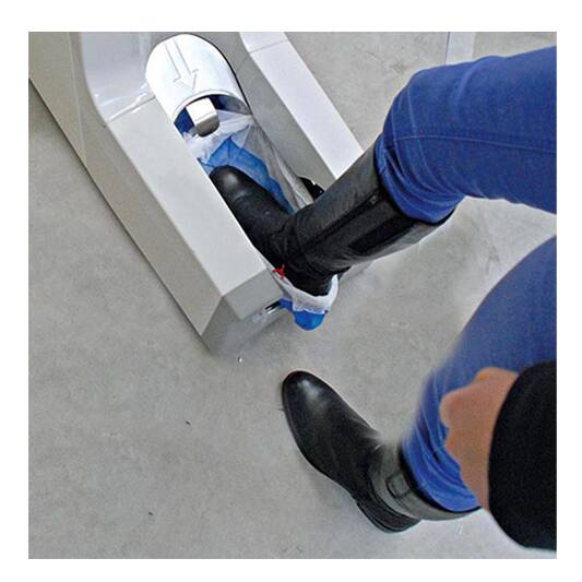 מכשיר לכיסוי נעליים