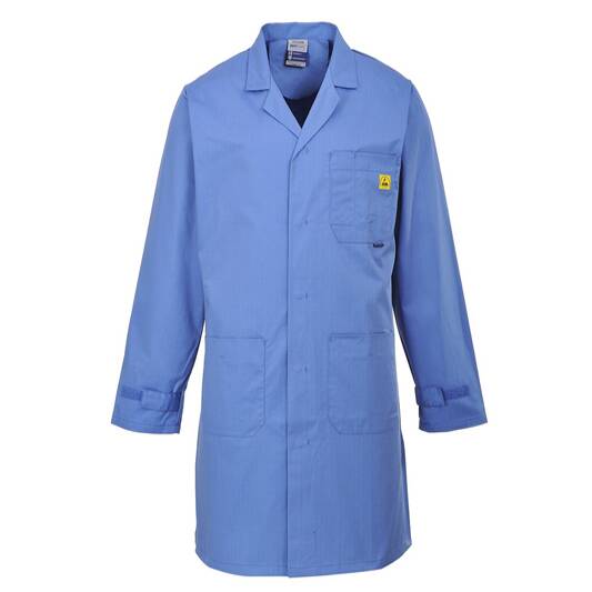 חלוק אנטי סטטי כחול