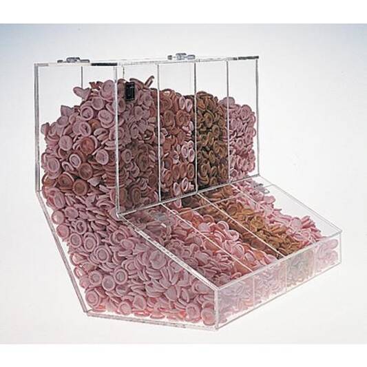 דיספנסר פרספקס לחדר נקי