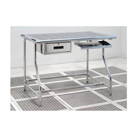 עמדת עבודה נירוסטה