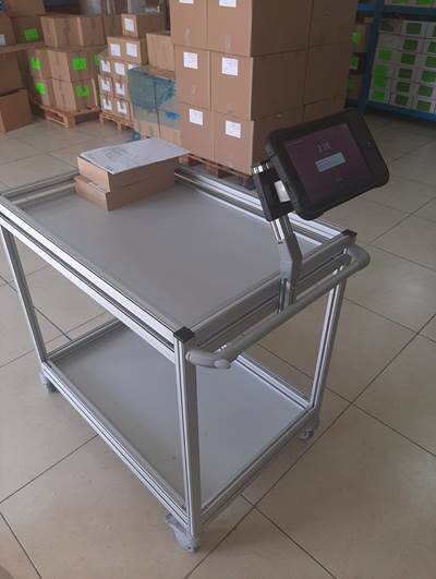 עגלת ליקוט למחסן