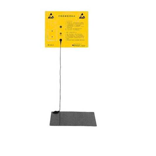 ESD_Straps_and_shoes_testing_stand-img1 מכשיר לבדיקת רצועות יד, רגל ונעליים אנטי סטטיות